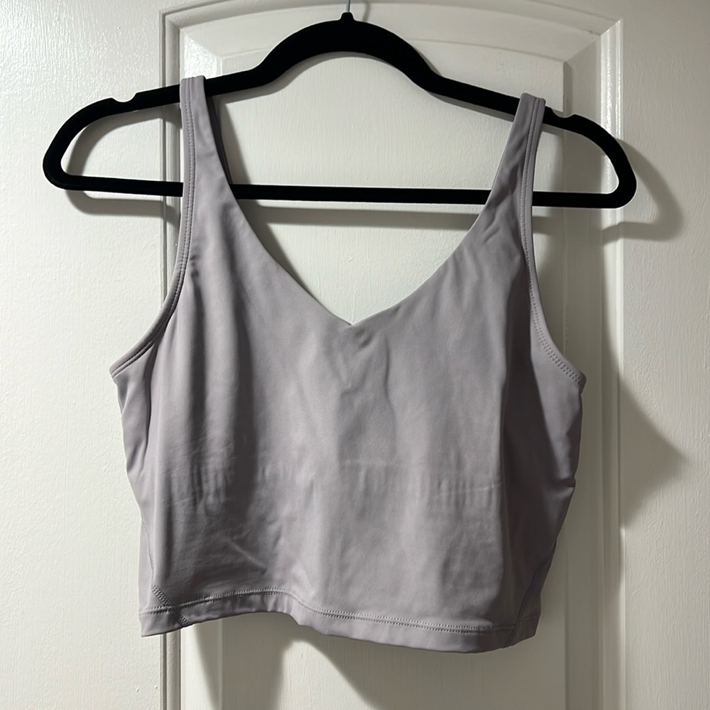 Women’s cropped sports bra (lululemon align inspired)
